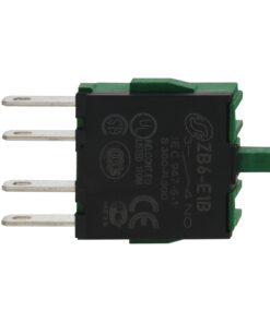 ZB6E1B Ø16 1NA faston konnektör için tek kontak bloğu