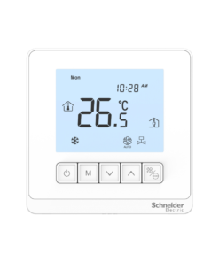 Thermostat, SpaceLogic, FCU, On/Off, Protocol, 3 Fan Auto, Deluxe, 240V, LCD, Wt